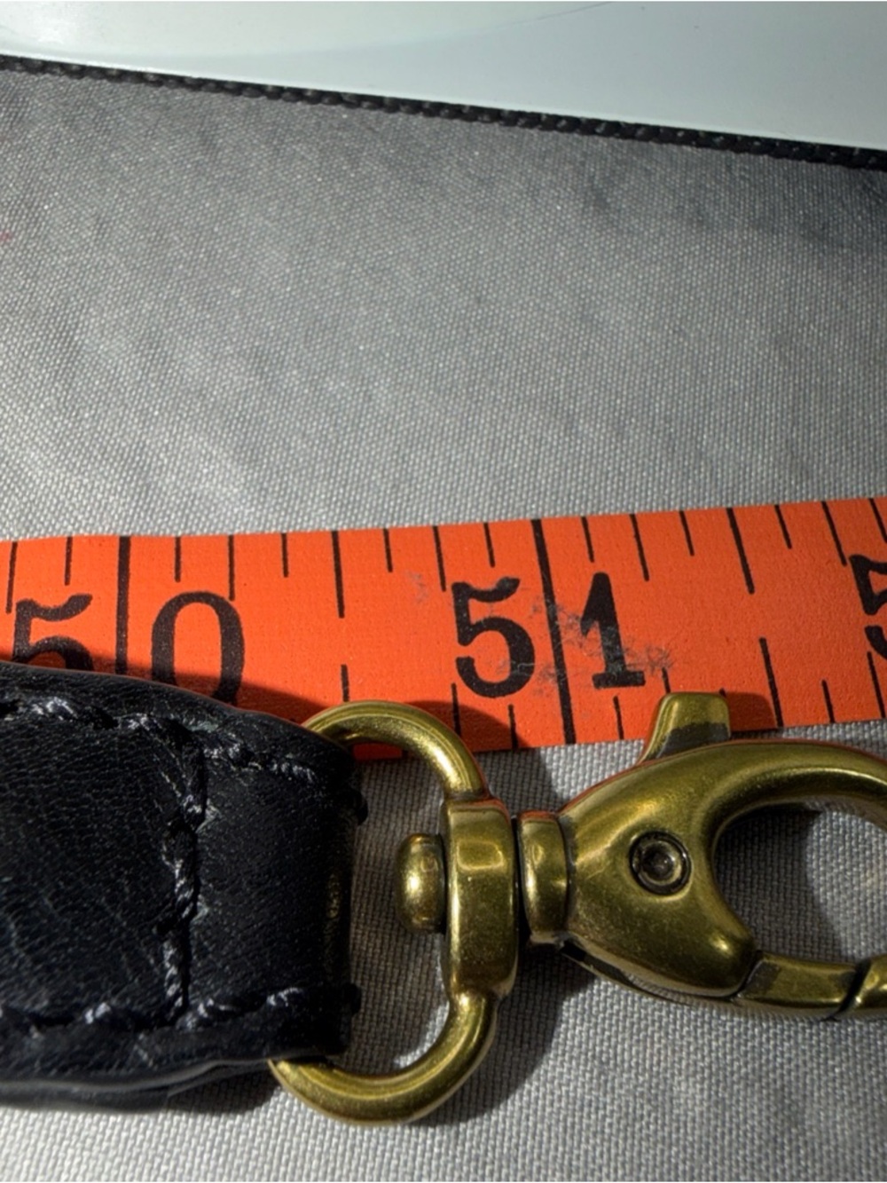 Fossil Braided BROWN LEATHER Crossbody Replacement Strap - Picture 5 of 15